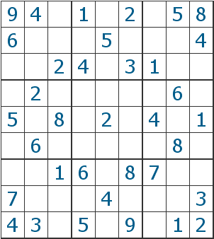 Sudoku – ¤°.¸¸.•´¯`Blog da professora Laís ´¯`•.¸¸.°¤